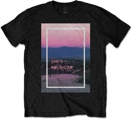 The 1975: Unisex T-Shirt/She"'s American (Small)