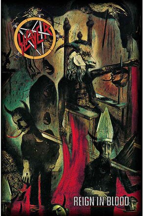 Slayer: Textile Poster/Reign in Blood