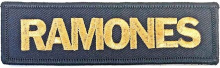 Ramones: Standard Patch/Gold Logo