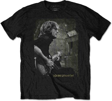 John Lennon: Unisex T-Shirt/Gibson (Medium)