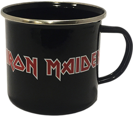 Iron Maiden: Logo (Enamel) Mug