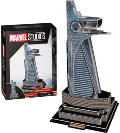 Marvel: Stark Avengers Tower (64pc) 3d Jigsaw Puzzle