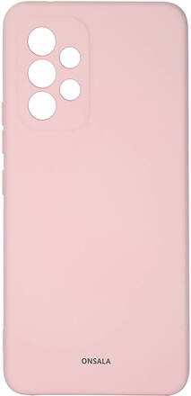 ONSALA Mobilecover Silicone Chalk Pink Samsung A53 5G
