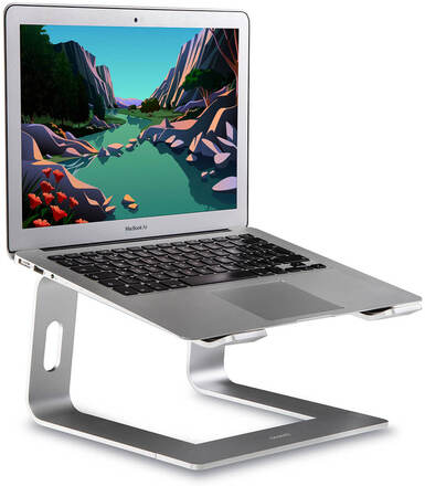 DESIRE2 Laptopställ Supreme Pro Aluminium Silver