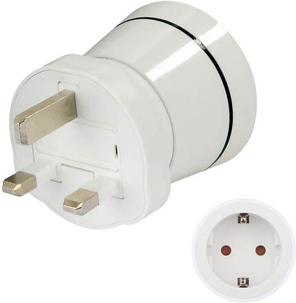 HAMA Traveladapter Type G EU-UK