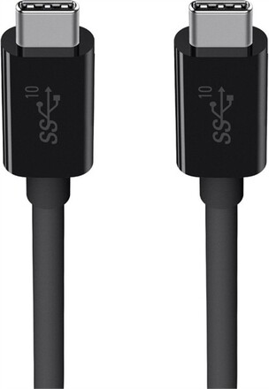 Belkin Usb Type-C 3.1 To Usb C 3.1 Cable 10Gbps 5A 1M Black