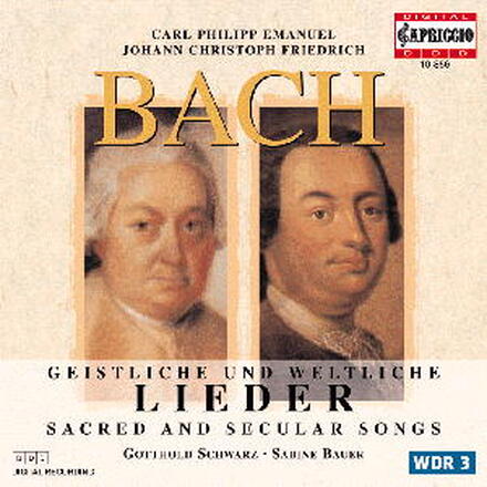 Bach CPE & JCF: Sacred And Secular Songs