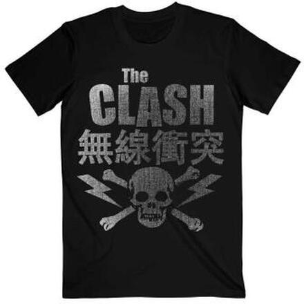 The Clash: Unisex T-Shirt/Skull & Crossbones (X-Large)