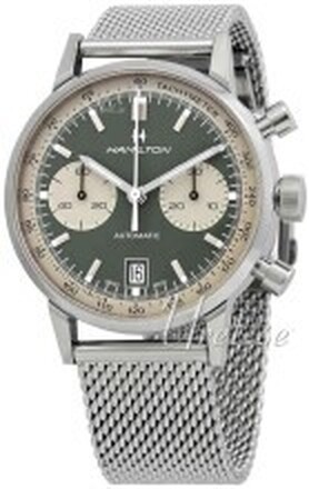 Hamilton H38416160 American Classic Intra-Matic Vihreä/Teräs Ø40 mm