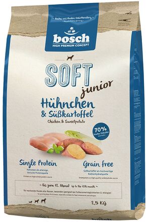 bosch Soft Junior Hühnchen & Süsskartoffel - 2,5 kg