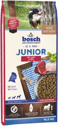bosch HPC Junior Lamm & Reis - 15 kg