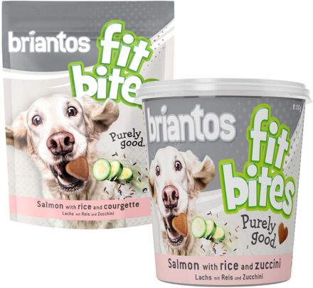 Briantos "FitBites" - Lachs mit Reis & Zucchini - 3 x 150 g Nachfüllpack