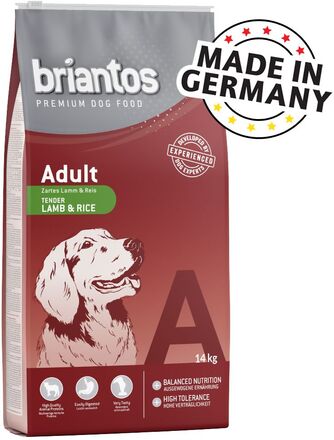 Briantos Adult Lamm & Reis - Sparpaket: 2 x 14 kg