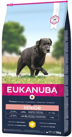 Eukanuba Caring Senior Large Breed Huhn - 15 kg