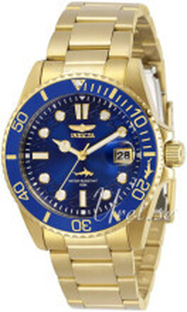 Invicta 30484 Pro Diver Blå/Gulguldtonat stål Ø38 mm