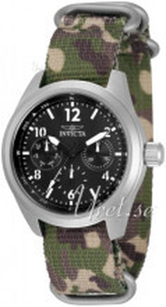 Invicta 33628 Svart/Textil Ø38 mm