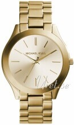 Michael Kors MK3179 Slim Runway Guldtonad/Guldtonat stål Ø42 mm