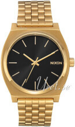 Nixon A0452042-00 The Time Teller Svart/Gulguldtonat stål