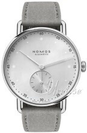 Nomos Glashütte N-1122.SB Metro Silverfärgad/Komposit Ø33 mm