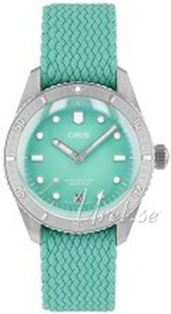 Oris 01 733 7771 4057-07 3 19 03S Divers Grön/Textil Ø38 mm