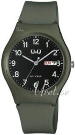 Q&Q A212J008Y Classic Svart/Gummi Ø38 mm