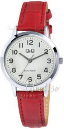 Q&Q Q925J324Y Classic Vit/Läder Ø30 mm