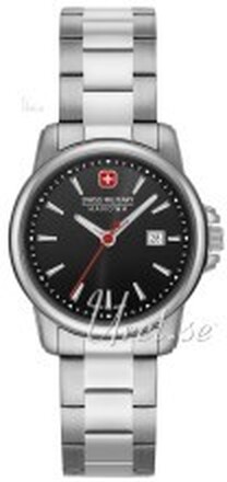 Swiss Military Hanowa 06-7230.7.04.007 Swiss Recruit Lady II Svart/Stål Ø32 mm