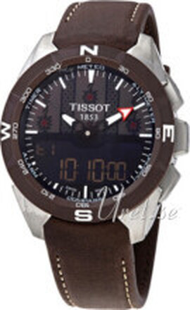 Tissot T110.420.46.051.00 T-Touch Svart/Läder Ø45 mm