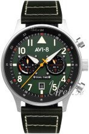 AVI-8 AV-4088-02 Hawker Hurricane Grønn/Lær Ø43 mm