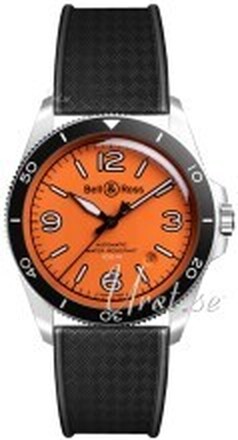 Bell & Ross BRV292-O-ST/SRB BR V2-92 Orange/Gummi Ø41 mm