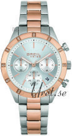 Breil EW0520 Sølvfarget/Rose-gulltonet stål Ø38 mm
