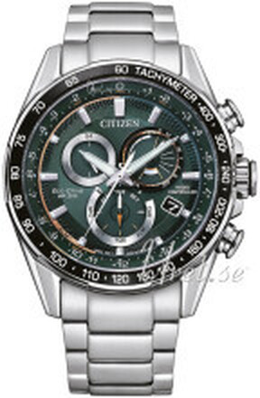 Citizen CB5914-89X Radio Controlled Grønn/Stål Ø43 mm