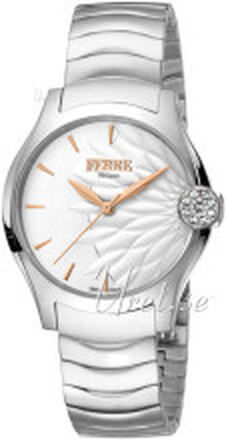 Ferrè Milano FM1L121M0051 Collezione Fiore Sølvfarget/Stål Ø34 mm