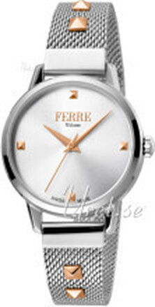 Ferrè Milano FM1L136M0051 Sølvfarget/Rose-gulltonet stål Ø34 mm