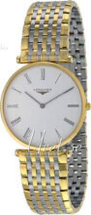 Longines L4.755.2.11.7 La Grande Classique De Longines Hvit/Gulltonet stål Ø3636