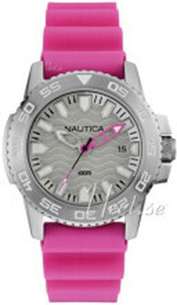 Nautica NAI12533G Analog Grå/Gummi Ø42 mm