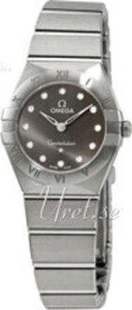 Omega 131.10.25.60.56.001 Constellation Quartz 25Mm Grå/Stål Ø25 mm