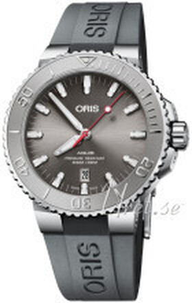 Oris 01 733 7730 4153-07 4 24 63EB Diving Grå/Gummi Ø43.5 mm