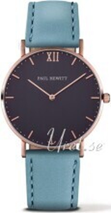 Paul Hewitt PH-6455198K Sailor Line Sort/Lær Ø39 mm