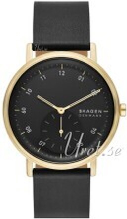 Skagen SKW6896 Kuppel Sort/Lær Ø44 mm