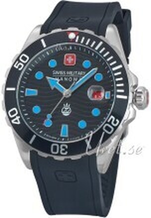 Swiss Military Hanowa SMWGN2200303 Offshore Diver Sort/Plast Ø44 mm