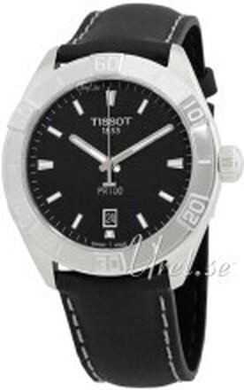 Tissot T101.610.16.051.00 Pr 100 Sort/Lær Ø42 mm