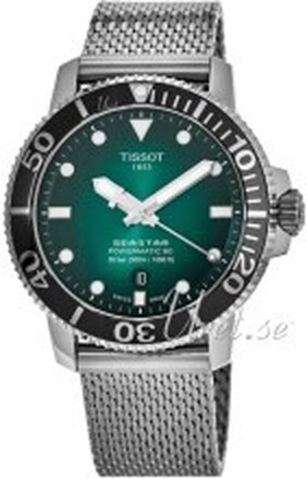 Tissot T120.407.11.091.00 Seastar Grønn/Stål Ø43 mm