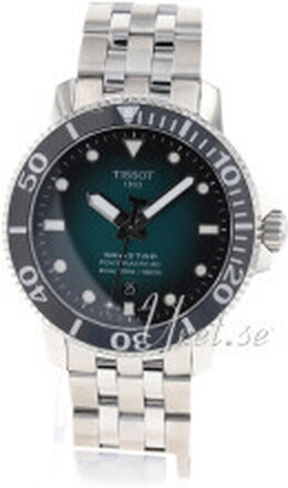 Tissot T120.407.11.091.01 Seastar Grønn/Stål Ø43 mm