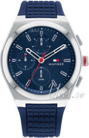 Tommy Hilfiger 1791899 Connor Blå/Gummi Ø44 mm