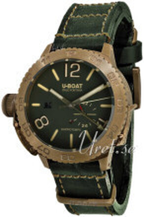 U-Boat 9088 Classico Grønn/Lær Ø46 mm