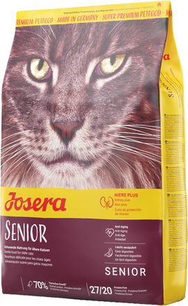 Økonomipakke: 2 x 10 kg Josera kattefoder - Senior