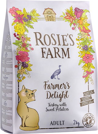 Rosie's Farm Adult Kalkun med søtpotet - 2 kg