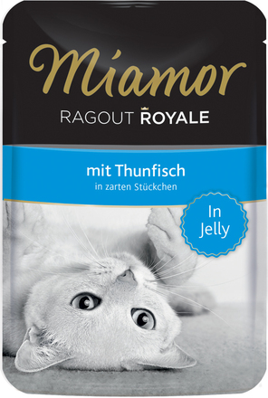 Miamor Ragout Royale i gelè 22 x 100 g - Tunfisk