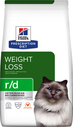 Hill's Prescription Diet r/d Weight Loss med kylling - 2 x 3 kg